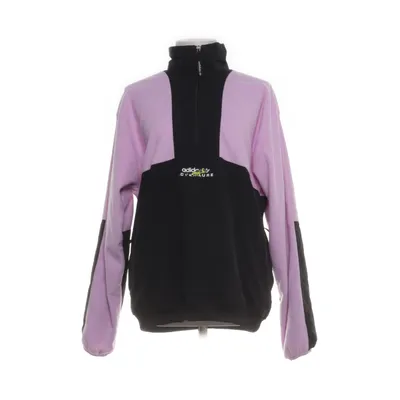 Collegetröja (Svart, Lila) från Adidas Nylon, Återvunnen polyester