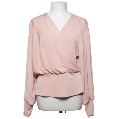 Wrap blouse (Pink) from Closet London
