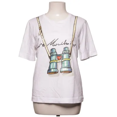 T-shirt (Wit, Meerkleurig) van Love Moschino
