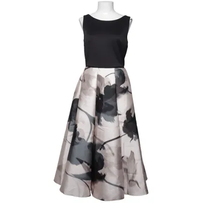 Aftonklänning (Svart, Flerfärgad) från Swing Elastan, Polyester