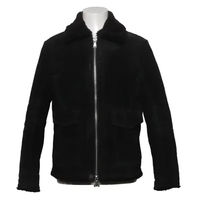 Shearling jacket (Black) from King x Jofama Acrylic, Leather, Polyester