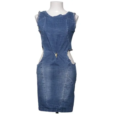 Denim jurk (Blauw) van Vero Moda Jeans Katoen, Elastaan