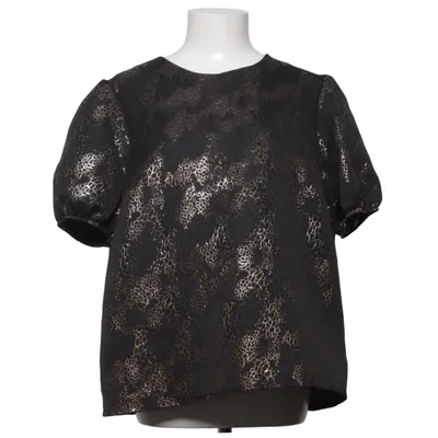 Topp (Svart, Guldfärgad, Silverfärgad) från VRS Fashion Metallfiber, Polyester