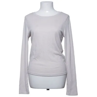 Langærmet t-shirt (Beige) fra 17&co. Bomuld, Polyester