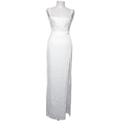 Maxikjole (Hvid) fra Meshki Elastan, Polyester, Viscose