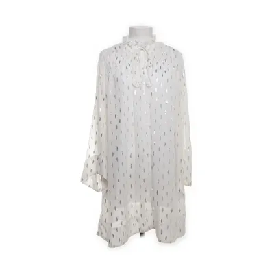 Jurk (Wit, Meerkleurig) van H&M Conscious Collection Polyester