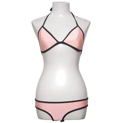 Bikini (Pink, Sort) fra Triangl
