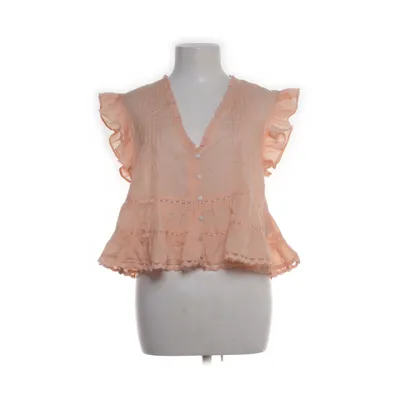 Top (Oranje) van H&M Viscose, Katoen