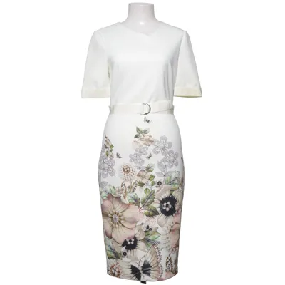 Dress (White, Multicolored) from Ted Baker