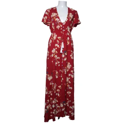 Maxi jurk (Rood, Meerkleurig) van Reverse