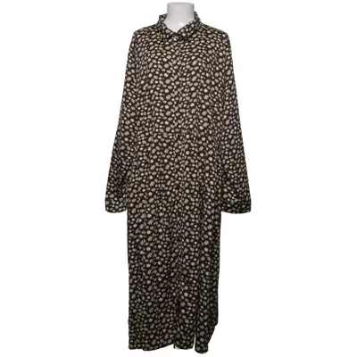 Blousejurk (Zwart, Geel) van Glamorous Curve Polyester