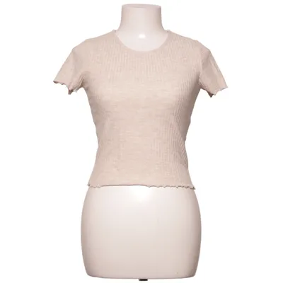 T-shirt (Beige) from ONLY Elastane, Polyester, Viscose