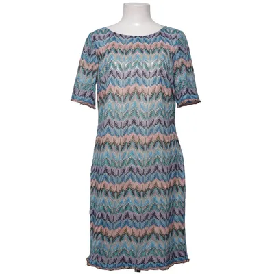 Dress (Vivid Metallic Knit Dress) from Pernilla Wahlgren Metallic fiber, Polyester