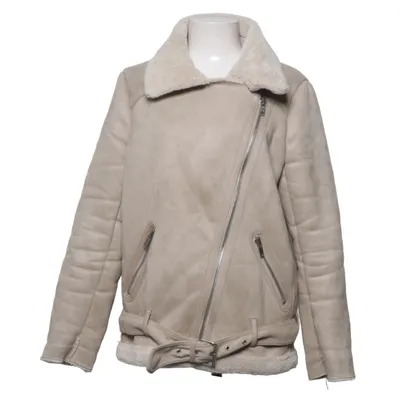 Shearlingjacka (Beige) från Zara Woman Outerwear Polyester