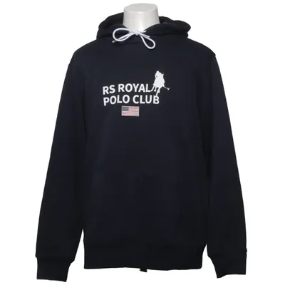 Hoodie (Blue) from RS Royal Polo Club Cotton, Polyester