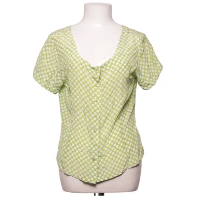 Blouse (Groen, Wit) van Benjudy's Zijde