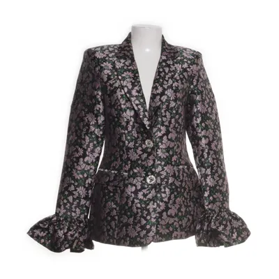 Blazer (Black, Multicolored) from ASOS Luxe Polyester