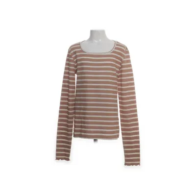 Top (Beige, Wit) van Garcia Katoen, Polyester, Elastaan