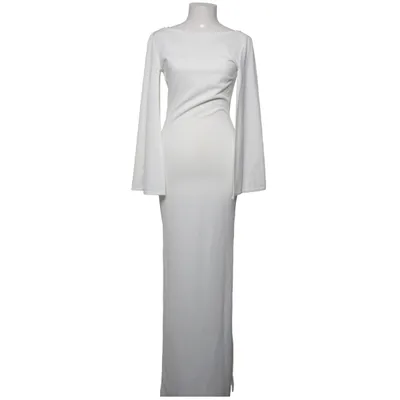 Jurk (Wit) van Rare London Elastaan, Polyester