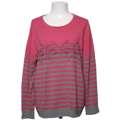 Pull-over (Rose, Gris) de Cashmasoft Acrylique