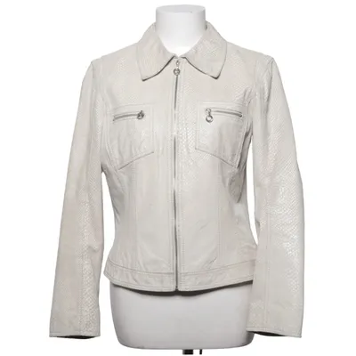 Läderjacka (Beige) från Betty Barclay Skinn, Polyester