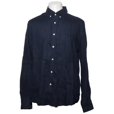 Button down shirt (Blue) from Tenson Linen