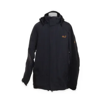 Shell jacket (Gray, Black) from Jack Wolfskin Polyester