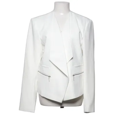 Blazer (Blanc) de Flash Woman City Élasthane, Polyester