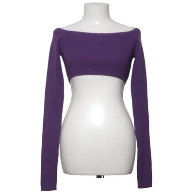 Crop top (Violet) de Lisa Yang Cachemire