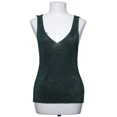 Linne (Grön, Svart) från Leon & Harper Metallfiber, Polyester, Viskos