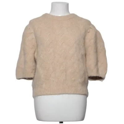 Trui (Beige) van Soft Goat Alpacawol, Elastaan, Polyamide