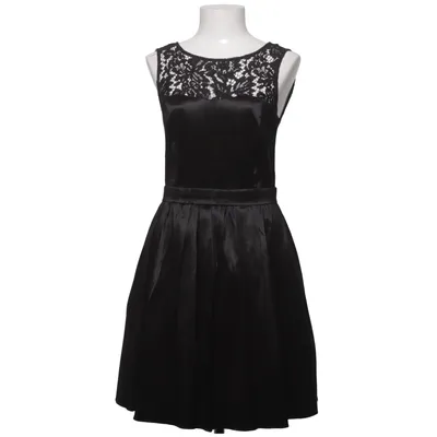 Cocktailkleid (Schwarz) von Amisu Glamour Collection Baumwolle, Elasthan, Polyamid, Polyester, Viskose
