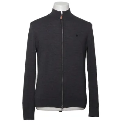 Cardigan (Gray) from Morris Merino wool