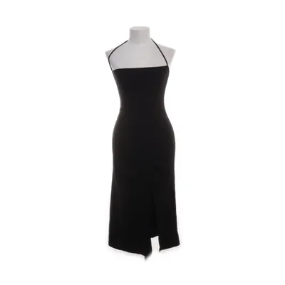Halterneck dress (Black) from Reformation Elastane, Lyocell