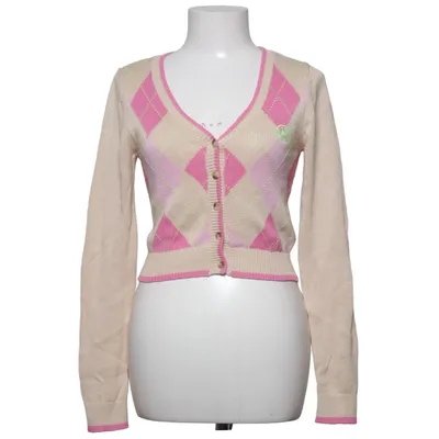Cardigan (Beige, Pink) fra Urban Outfitters Akryl, Bomuld