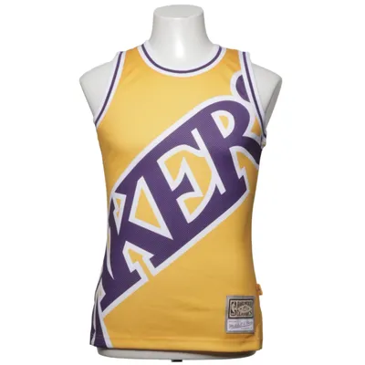 Basketball shirt (Yellow, Purple, White) from Hardwood Classics x Mitchell & Ness Polyester