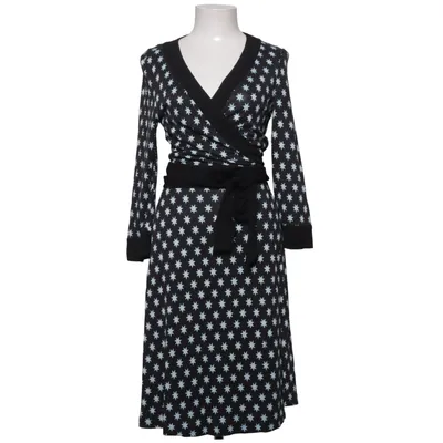 Omlottklänning (Svart, Blå) från Diane von Furstenberg Silke