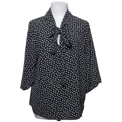 Blouse (Black, White) from Perla Nera