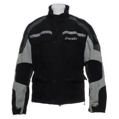 Motorcycle jacket (Black, Gray, White) from Dainese