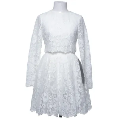Jurk (Wit) van Asos Bridal Katoen, Polyamide, Polyester