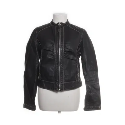 Leather jacket (Black) from Conbipel Cotton, Polyester, Leather