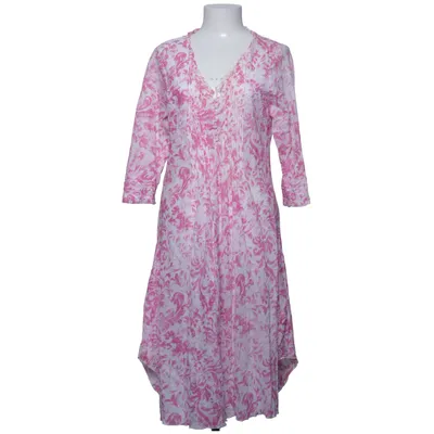 Dress (Pink, White) from Oneseason Cotton