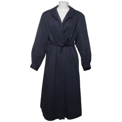 Trench coat (Blue) from Nino Cotton, Polyester