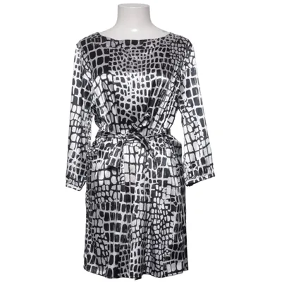Klänning (Svart, Vit) från Westerlind Elastan, Polyester