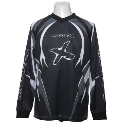 Træningstrøje (Sort, Grå, Hvid) fra Biltema Polyester