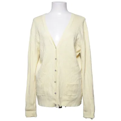 Kofta (Gul) från Pringle of Scotland Bomull, Elastan, Polyamid