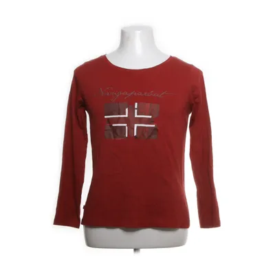 Long sleeve T-shirt (Red) from Nangaparbat Cotton