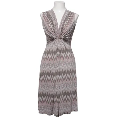 Kjole (Pink, Grå, Hvid) fra Ilse Jacobsen Elastan, Polyester