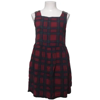 Dungaree dress (Red, Multicolored) from Cooperative Viscose