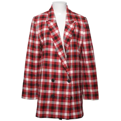 Frakke (Rød, Sort, Hvid, Flerfarvet) fra Just Acetat, Elastan, Polyester, Viscose